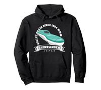 Proiettile Treno Shinkansen Souvenir Hayabusa E5 Kanji Felpa con Cappuccio