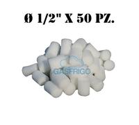 PROIETTILI DI SPUGNA LAVAGGIO TUBAZIONI PULIZIA IMPIANTO TUBO RAME Ø 1/2" 50 pz