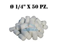 PROIETTILI DI SPUGNA LAVAGGIO TUBAZIONI PULIZIA IMPIANTO TUBO RAME Ø 1/4" 50 pz.