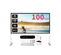 Proiettore 16: 9 Schermo pieghevole portatile for esterni protettive teatrale dritto 100 pollici casa Ktv. UFFICIO INTERNO 3D HD. di proiezione Teatro en casa escolar