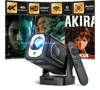 Proiettore 4K 1080P Proiettore Portatile Android WiFi 6 BT 5.4 260ANSI Messa