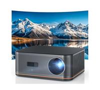 Proiettore 4k【1500ANSI/Auto Focus/Keystone】HAPPRUN AI Evita Ostacoli Videoproiettore TV, WiFi 6 & Bluetooth 5.2 Projector 300'' con 50% Zoom Home Cinema per Telefono/TV Stick/PS5/PC