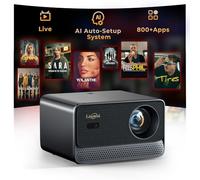 Proiettore 4K compatibile con Netflix e Dolby Audio, 1080P, messa a fuoco automatica, eARC e CEC