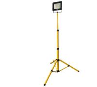 PROIETTORE A LED 50W 4000K CON TREPPIEDI IN ALLUMINIO FARO FARETTO CON SUPPORTO [EEK: A+]