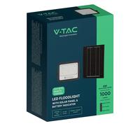 Proiettore LED Solare V-TAC 100W con Telecomandato con Crepuscolare 2000-8000K -