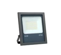 Proiettore a LED impermeabile for esterni da 50 W 85-265 V Faretto a lungo raggio ad alta intensità alto lume Illuminazione industriale a for Per garage, patio e portico