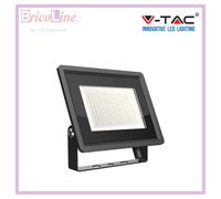 Lampada led faro 200w proiettore smd 88lm/w corpo nero 6500k (6734)