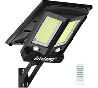 Proiettore a LED Solare per Esterni, 12500 Mah, 3000 Lm, Faretto Solare per Este