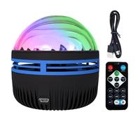 Proiettore a legna settentrionale - Lights Sensory Lights con 14 effetti di luce | Proiettore di luce notturna telecomandata | Proiettori di onde oceaniche USB per camere da letto, spazi di rela