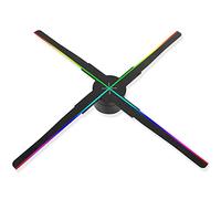 Proiettore a ventaglio olografico 3D 52 cm Wifi Fan olografico Proiettore 3D GUIDATO Sign Pubblicità Macchina da incasso 8G Memory 552 Supporto for perline lampada MP4 / JPG. per piccoli negozi, risto