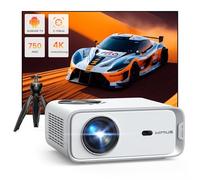 Proiettore Andriod TV: 25000 lumen nativo 1080P Full HD 4K supporta la correzione trapezoidale auto, messa a fuoco elettrica, zoidale, WiFi, Bluetooth, videoproiettore, home cinema, all'aperto con