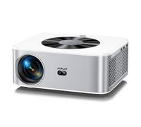 Proiettore【Android TV】 Horlat 4K Supporto 6G WiFi Bluetooth Porjector, 25000 Lumens Full HD 1080P Videoproiettore, con Built-in Netflix/Youtube/Prime Video +7000 APPS