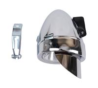 proiettore anteriore fendinebbia bicicletta led nero/argento