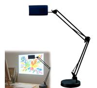 Proiettore Artistico per Ricalco, Disegno e Pittura, Mini Proiettore Intelligente con Supporto Smartphone e Correzione dei Bordi, Messa a Fuoco Regolabile e Proiezione(Blue,0.6m)