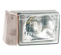 PROIETTORE ASIMMETRICO SINISTRO H5 per FIAT PANDA