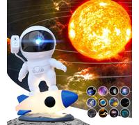 Proiettore Astronauta Stelle Soffitto, Planetario Proiettore Realistica Con 13 H