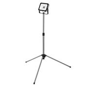 LEDVANCE Lampada da lavoro LED portatile per applicazioni esterne, Worklight Value con treppiede pieghevole e 1x 30W faretto, bianco diurno (6500K), grigio scuro, 1 pezzo