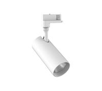 PROIETTORE PER BINARIO TRIFASE SMILE 3-PHASE LED COB PHILIPS Alimentatore TRIDONIC ONOFF incluso CRI ?80 30 W 50° 4200 lm 4000 K D.8CM BIANCO