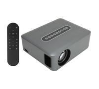 Proiettore Cinematografico per Esterni Proiettore Portatile 1080P Display da 200 Pollici 110-240 V per l'insegnamento Multimediale all'aperto (Spina UE)