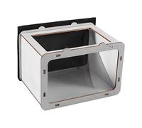 Proiettore Cinematografico TV Olografico 3D - Legno Acrilico 13x10x9 Cm | Kit Di Materiali Per Proiezioni Scientifiche Per Studenti Esperimenti Di Fisica Fai-da-te | Strumento Di Apprendimento Interat