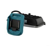 Proiettore compatto 1884W progettato per cantieri e viaggi in campeggio con compatibilità con batteria da 18 V (6 pollici)