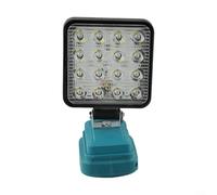 Proiettore compatto 1884W progettato per cantieri e viaggi in campeggio con compatibilità con batteria da 18 V (4 pollici)