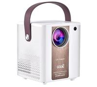 Proiettore compatto Cool Rainbow 3000 lumen altoparlante integrato + HDMI/SD/USB + WiFi Mirror (Bianco)