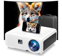 Proiettore con messa a fuoco automatica 4K: proiettore di film intelligente 4K, XNoogo 1300ANSI Outdoor 4K con WiFi6 e Bluetooth, Keystone automatico 6D, zoom 50%, PPT, ARC, proiettori per
