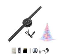 Proiettore Con Ventola Ologramma 3D, Wi-Fi, 224 Perline Luminose LED per Aziende e Albero di Natale