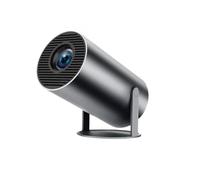 Proiettore con WiFi e Bluetooth, proiettore Movie Nite, proiettori Home Cinema Movienite, proiettori Movienite V2, piccolo film portatile intelligente per esterni (Black)