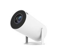 Proiettore con WiFi e Bluetooth, proiettore Movie Nite, proiettori Home Cinema Movienite, proiettori Movienite V2, piccolo film portatile intelligente per esterni (White)