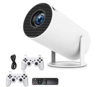 Proiettore Console P30 MAX 2 in 1 HD 720P con Giochi Retro 36.000+ | 4K Compatibile, WiFi 6, Bluetooth 5.4, Android 11, HDMI