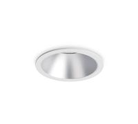 Proiettore Da Incasso Moderno Game Alluminio Bianco E Argento Led 11W 3000K