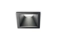Proiettore Da Incasso Moderno Game Square Alluminio Nero Led 11W 3000K