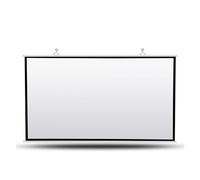 Proiettore da parete for la casa Schermo cinematografico Tenda for schermo di proiezione pieghevole 60 72 84 100 pollici 16:9 4:3(100 inches 16:9)