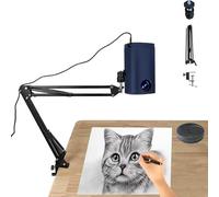 Proiettore da Tracing Portatile con Supporto e Telecomando per Disegno, Schizzi e Pittura su Tela o Parete, Compatibile con USB e Smartphone, Ideale per Bambini e Artisti