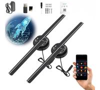 Proiettore dell'ologramma del fan 3d, ologrammi di fantasia, ha condotto l'albero di Natale dell'ologramma, albero di Natale dell'olog