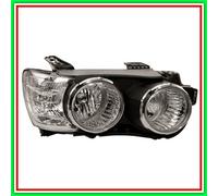 Proiettore Destro H1-H7 Elettrico-Con Motore - Con Cornice Faro Cromata Chevrole