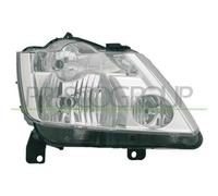 Proiettore Destro H1+h7 Elettrico Senza Motore Per Renault Modus 2004-2007 Dx