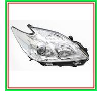 Proiettore Destro H11-Hb3 Elettrico Senza Motore-Cromato Toyota Prius+-(Anno 201