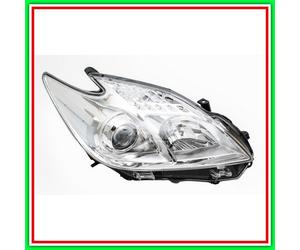Proiettore Destro H11-Hb3 Elettrico Senza Motore-Cromato Toyota Prius+-(Anno 201