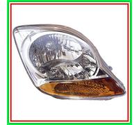 Proiettore Destro H4 Elettrico Con Motore Per Chevrolet/daewoo Matiz Dal 2005 Al