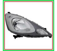Proiettore Destro H4 Elettrico Con Motore Honda Jazz-(Anno 2008-2010)