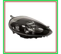 Prasco Faro anteriore FT3444923 destro H4 elettrico nero Fiat Punto 2012-2017