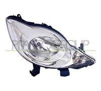 Proiettore Destro H4 Elettrico Con Motore Peugeot 107 2005/2009 Lato Dx 620674
