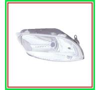 Proiettore Destro H4 Elettrico Con Motore Skoda Roomster-(Anno 2006-2010)
