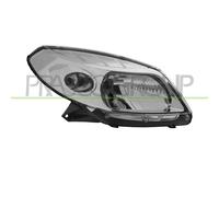 Proiettore Destro H4 Elettrico Senza Motore Cromato Dacia Sandero 2008-2012