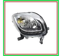 Proiettore Destro H4 Elettrico Smart Fortwo Dal 2014 Al 2019 Lato Dx A4539061301