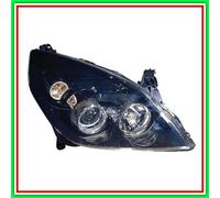Faro proiettore anteriore destro per opel vectra c 2005 in poi nero