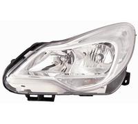PROIETTORE DESTRO H7-H1-PY24W CON PARABOLA CROMATA CON MOTORE OPEL CORSA D 0106